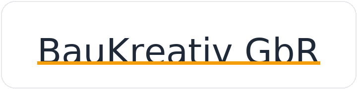 BauKreativ GbR Logo